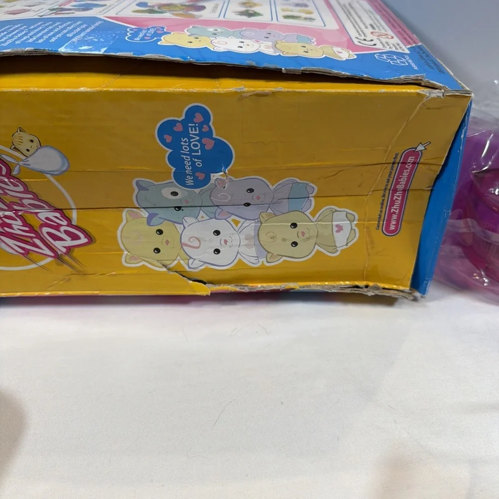Zhu Zhu‎ Babies Tiny-Tots Baby Gym – NEW + 1 Hamster – Box Damaged